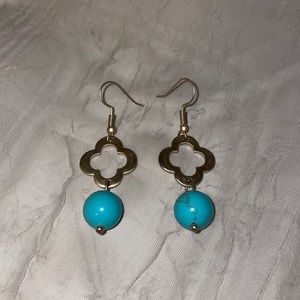 Brand New- Turquoise Dangle Earrings